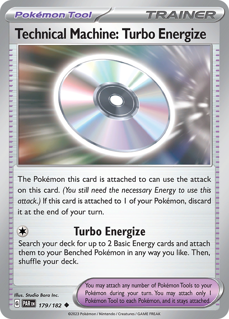 Technical Machine: Turbo Energize (179/182) [Scarlet & Violet: Paradox Rift] | Tabernacle Games