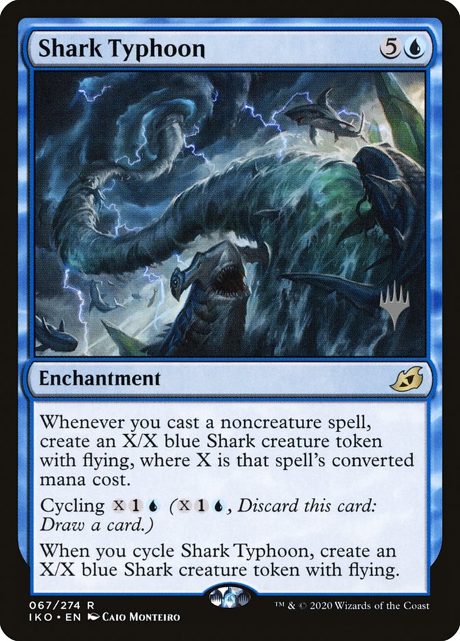 Shark Typhoon (Promo Pack) [Ikoria: Lair of Behemoths Promos] | Tabernacle Games