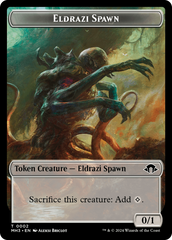 Eldrazi Spawn // Cat Double-Sided Token [Modern Horizons 3 Tokens] | Tabernacle Games