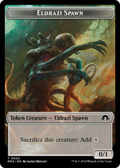 Eldrazi Spawn // Energy Reserve Double-Sided Token [Modern Horizons 3 Tokens] | Tabernacle Games