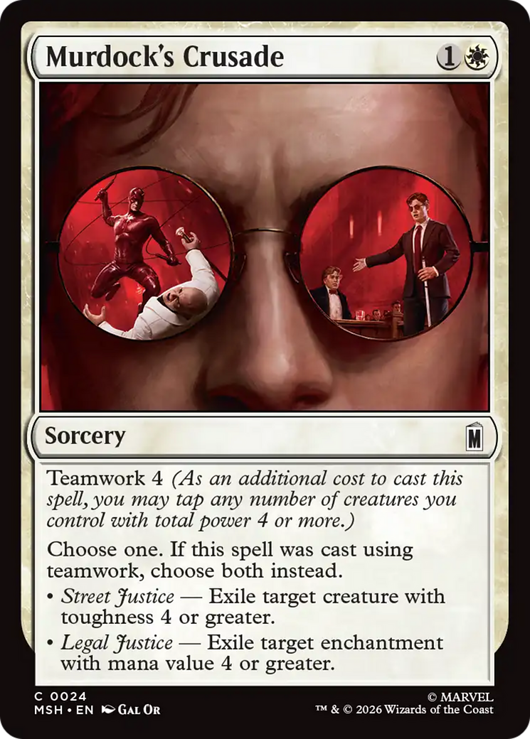 Murdock's Crusade [Marvel Super Heroes] | Tabernacle Games