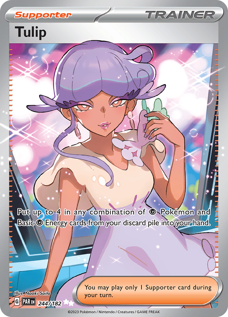 Tulip (244/182) [Scarlet & Violet: Paradox Rift] | Tabernacle Games