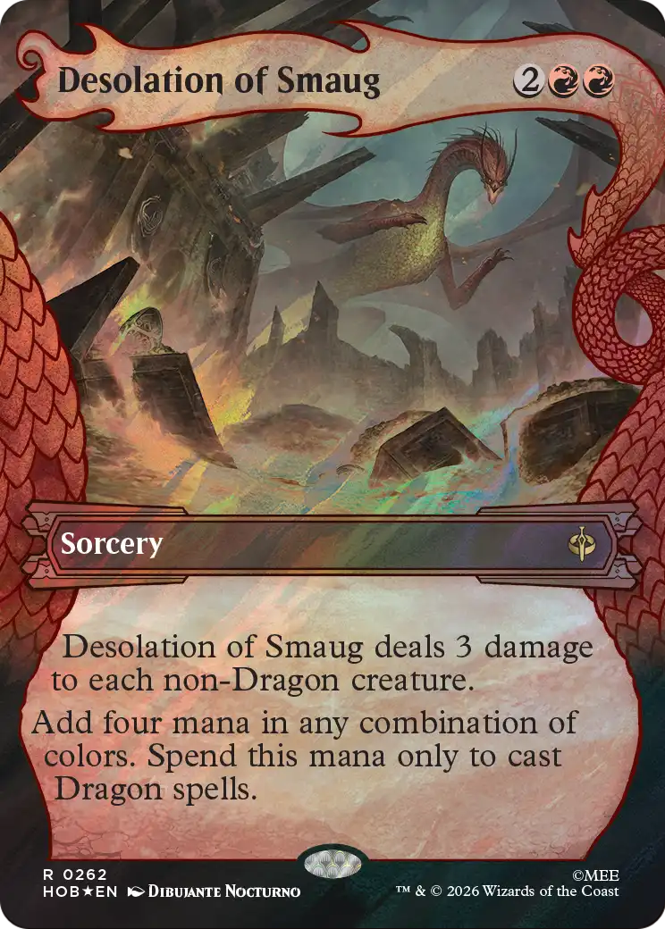 Desolation of Smaug (Showcase) (Surge Foil) [The Hobbit] | Tabernacle Games