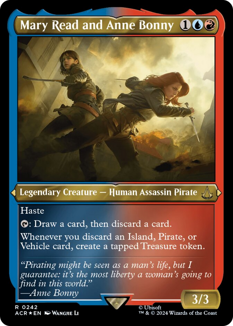 Mary Read and Anne Bonny (Foil Etched) [Assassin's Creed] | Tabernacle Games