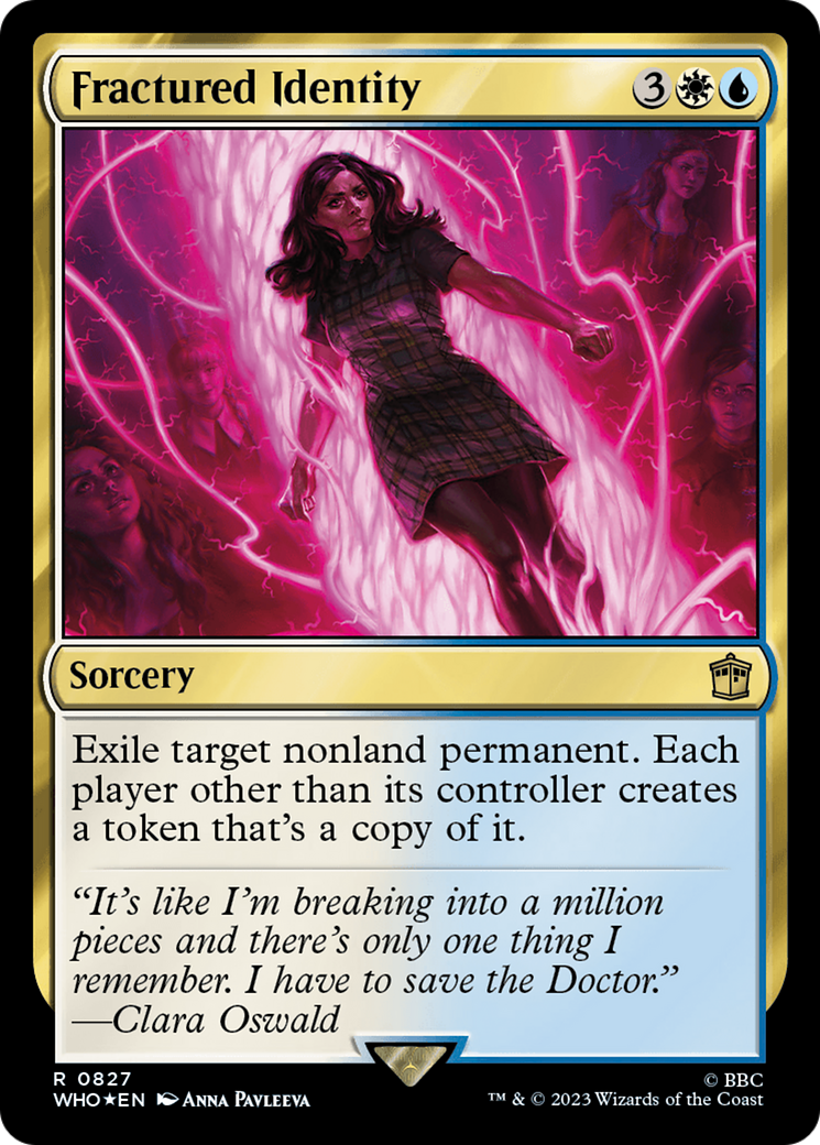 Fractured Identity (Surge Foil) [Doctor Who] | Tabernacle Games