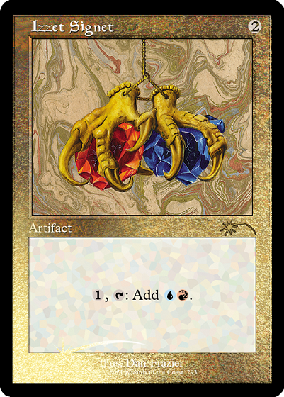 Izzet Signet (Retro) (Foil Etched) [Secret Lair Drop Series] | Tabernacle Games