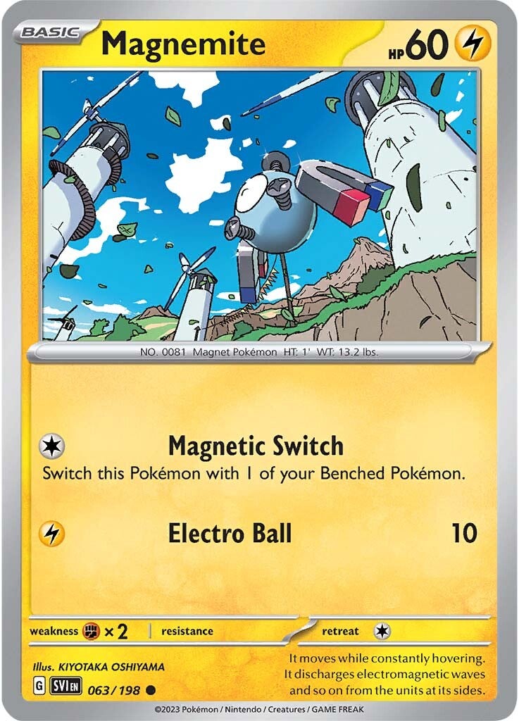 Magnemite (063/198) [Scarlet & Violet: Base Set] | Tabernacle Games