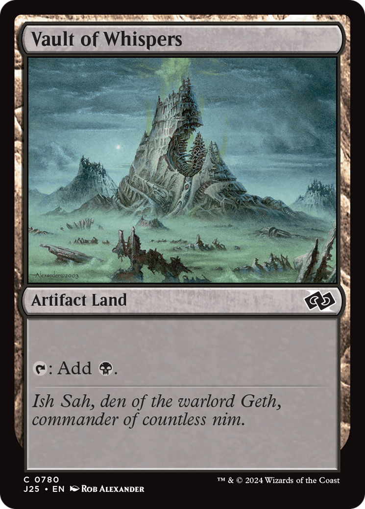 Vault of Whispers [Foundations Jumpstart] | Tabernacle Games