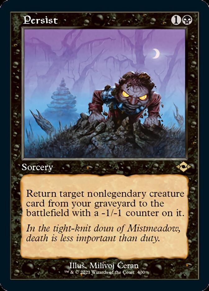 Persist (Retro Foil Etched) [Modern Horizons 2] | Tabernacle Games