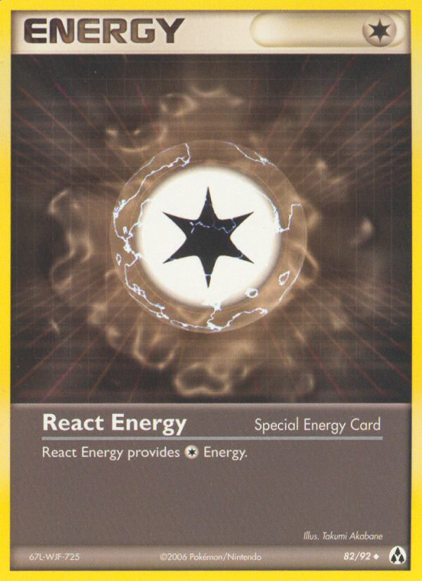 React Energy (82/92) [EX: Legend Maker] | Tabernacle Games