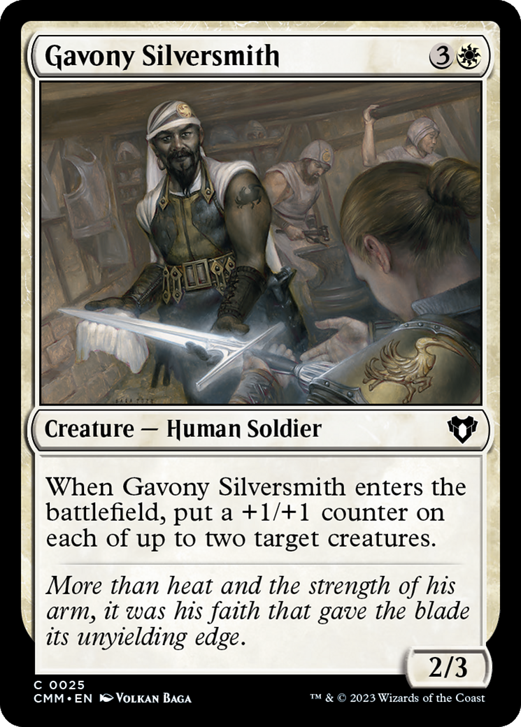 Gavony Silversmith [Commander Masters] | Tabernacle Games