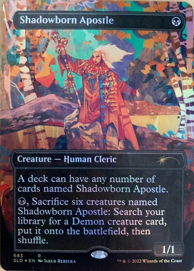 Shadowborn Apostle (Borderless) (683) [Secret Lair Drop Promos] | Tabernacle Games
