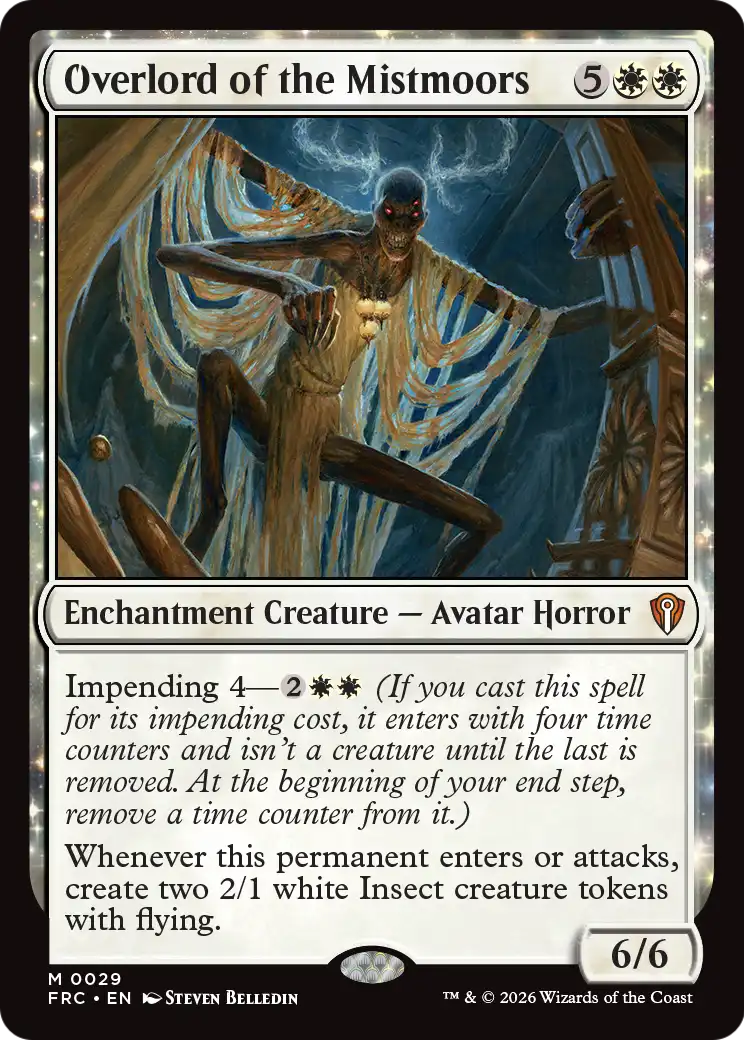 Overlord of the Mistmoors [Reality Fracture Commander] | Tabernacle Games