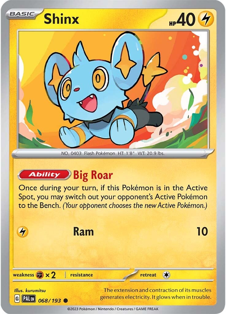 Shinx (068/193) [Scarlet & Violet: Paldea Evolved] | Tabernacle Games