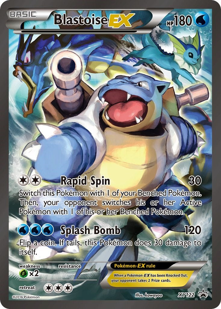 Blastoise EX (XY122) (Jumbo Card) [XY: Black Star Promos] | Tabernacle Games