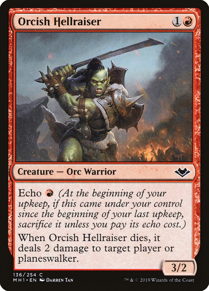 Orcish Hellraiser [Modern Horizons] | Tabernacle Games