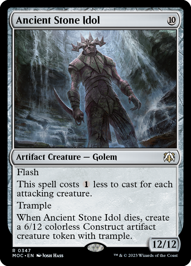 Ancient Stone Idol [March of the Machine Commander] | Tabernacle Games