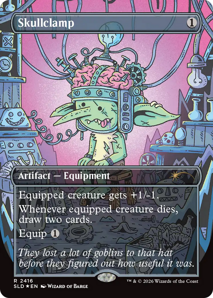 Skullclamp (2416) [Secret Lair Drop Series] | Tabernacle Games