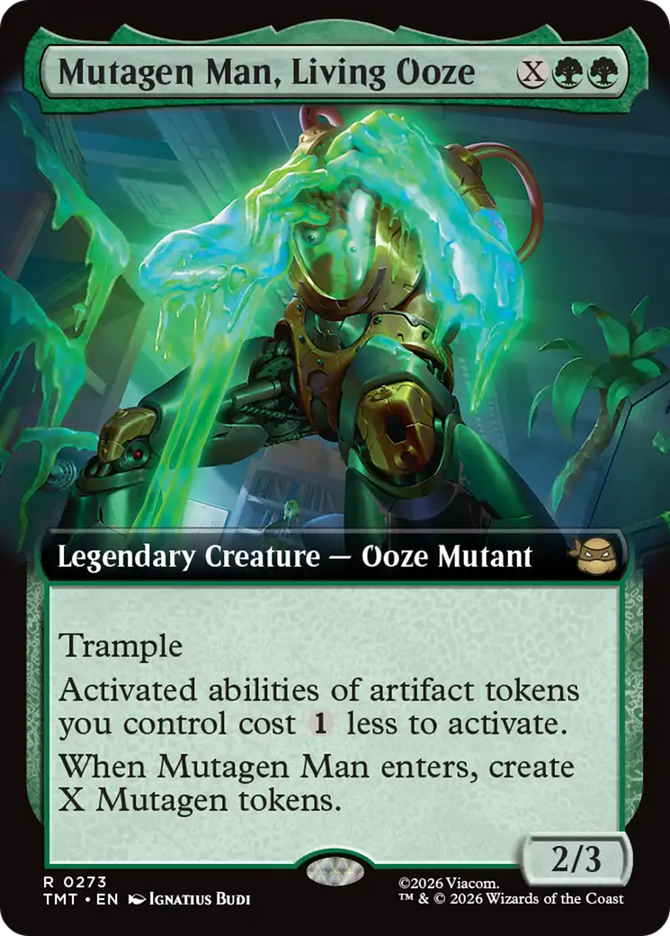 Mutagen Man, Living Ooze (Extended Art) [Teenage Mutant Ninja Turtles] | Tabernacle Games