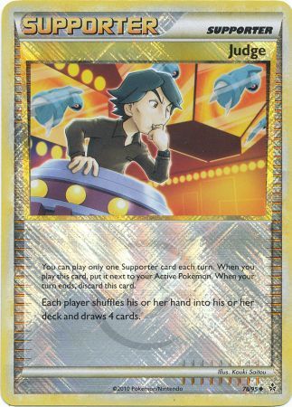 Judge (78/95) (League Promo) [HeartGold & SoulSilver: Unleashed] | Tabernacle Games