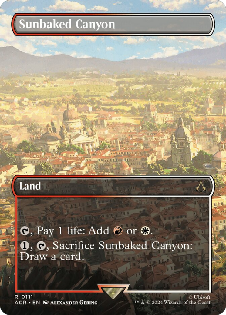 Sunbaked Canyon (Borderless) [Assassin's Creed] | Tabernacle Games