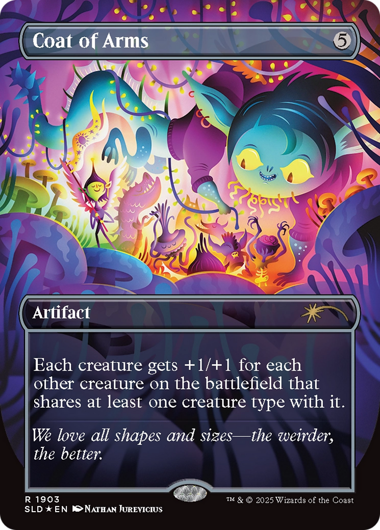 Coat of Arms (Double Rainbow Foil) [Secret Lair Drop Series] | Tabernacle Games