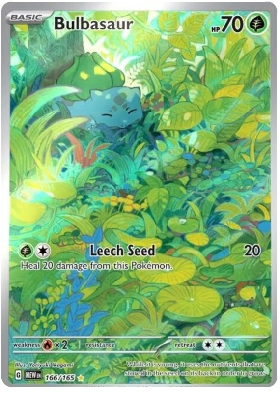 Bulbasaur (166/165) [Scarlet & Violet 151] | Tabernacle Games