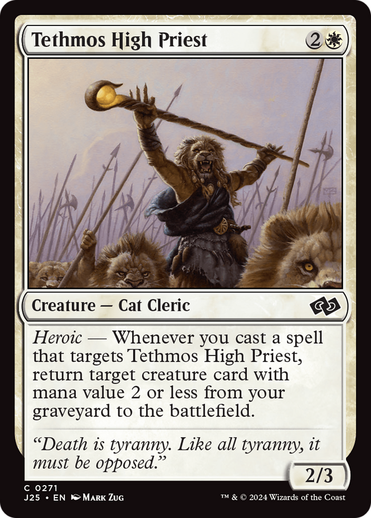 Tethmos High Priest [Foundations Jumpstart] | Tabernacle Games