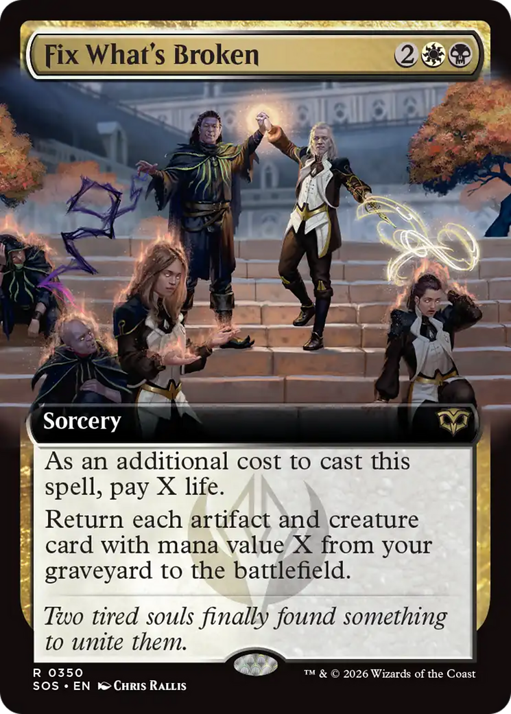 Fix What's Broken (Extended Art) [Secrets of Strixhaven] | Tabernacle Games