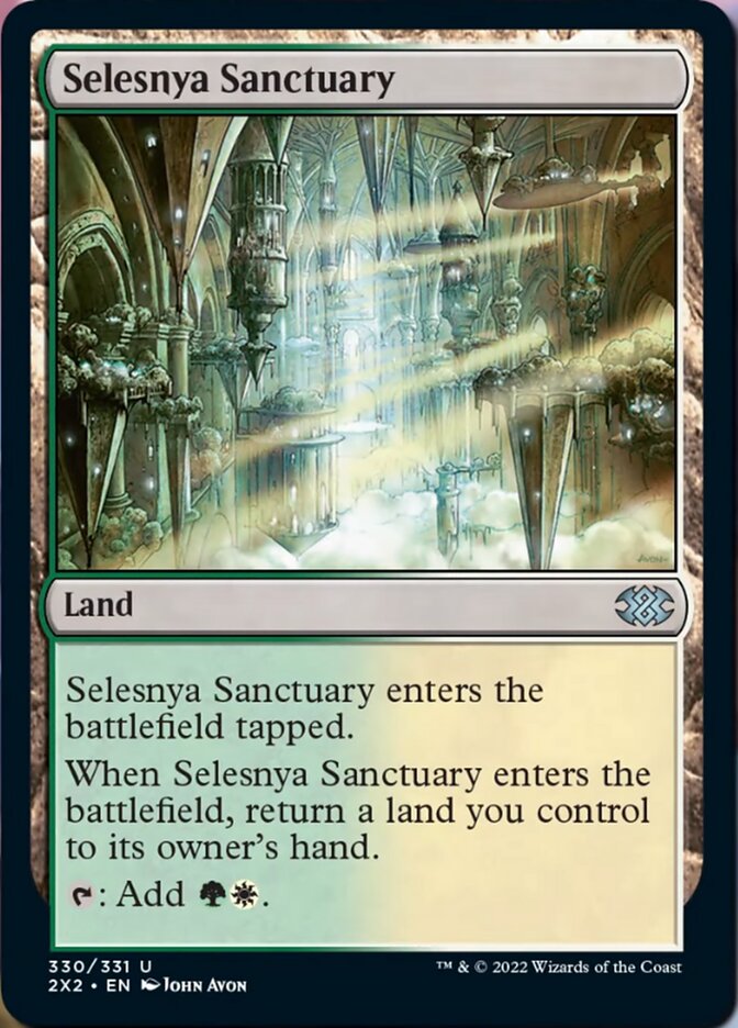 Selesnya Sanctuary [Double Masters 2022] | Tabernacle Games