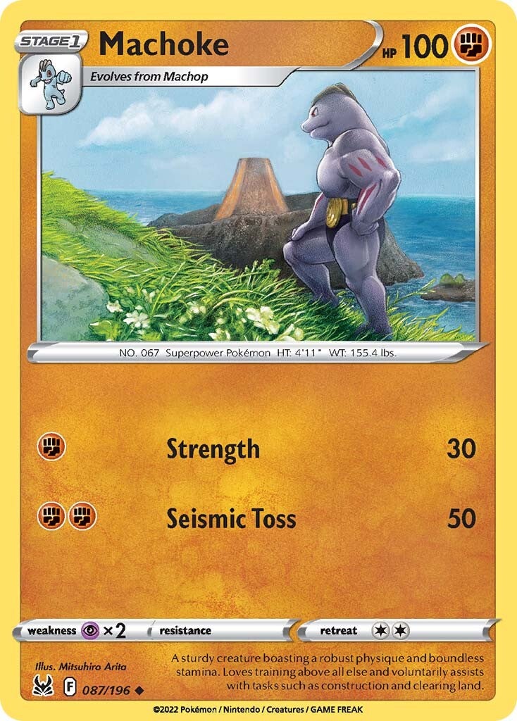 Machoke (087/196) [Sword & Shield: Lost Origin] | Tabernacle Games