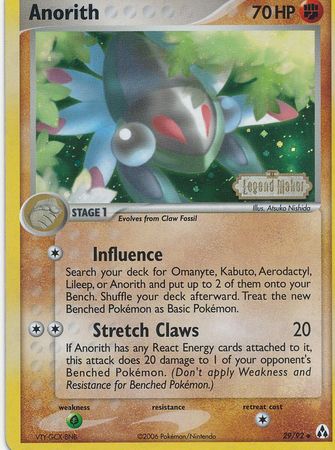 Anorith (29/92) (Stamped) [EX: Legend Maker] | Tabernacle Games