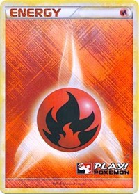 Fire Energy (2010 Play Pokemon Promo) [League & Championship Cards] | Tabernacle Games