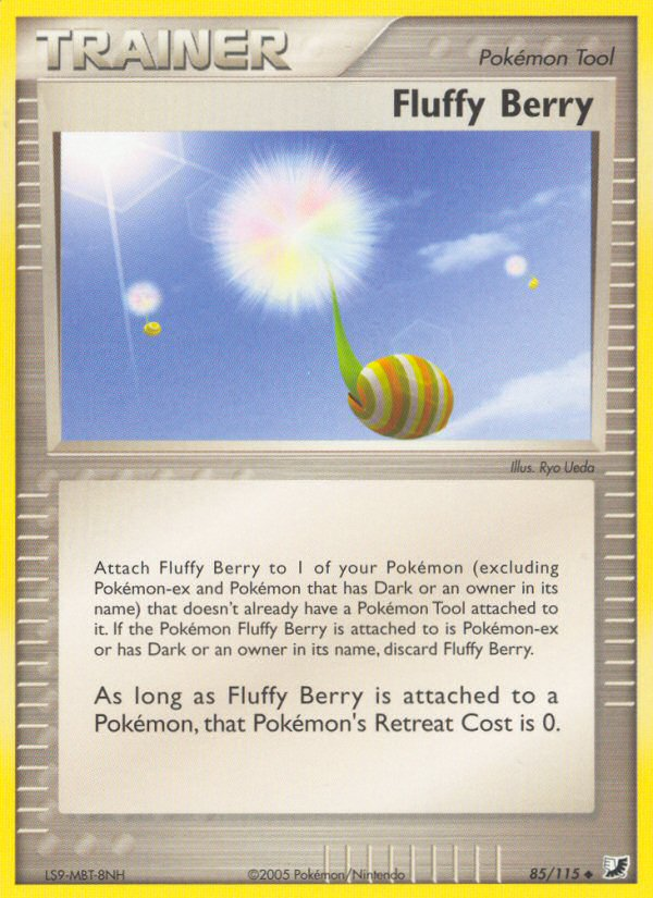 Fluffy Berry (85/115) [EX: Unseen Forces] | Tabernacle Games