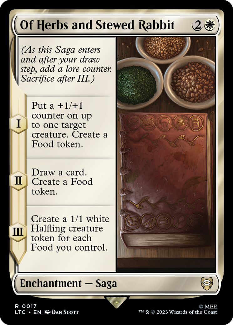 Of Herbs and Stewed Rabbit [The Lord of the Rings: Tales of Middle-Earth Commander] | Tabernacle Games