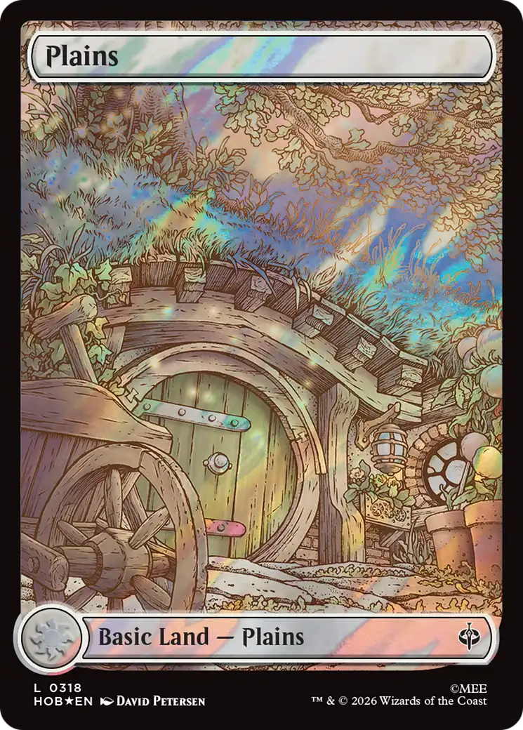 Plains (0318) (Surge Foil) [The Hobbit] | Tabernacle Games