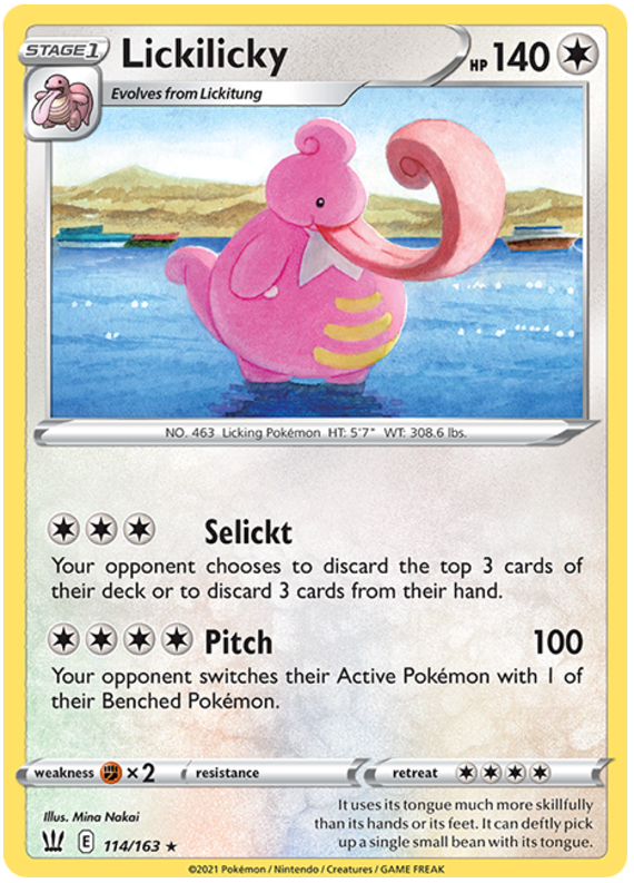 Lickilicky (114/163) [Sword & Shield: Battle Styles] | Tabernacle Games