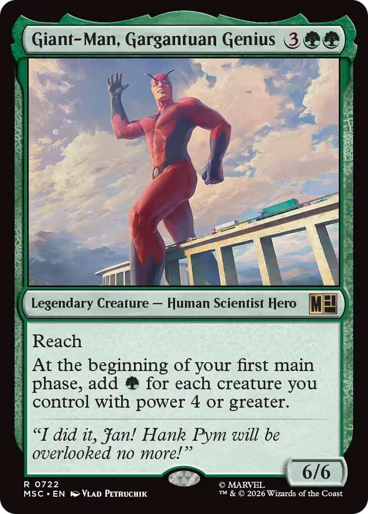 Giant-Man, Gargantuan Genius [Marvel Super Heroes Commander] | Tabernacle Games