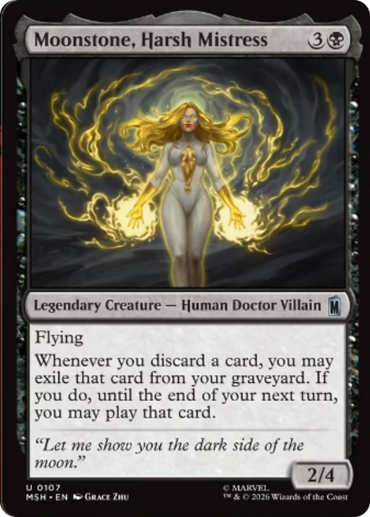 Moonstone, Harsh Mistress [Marvel Super Heroes] | Tabernacle Games