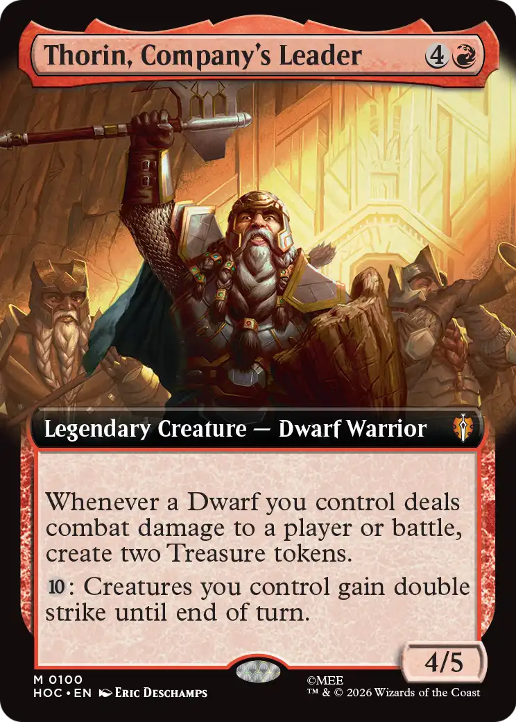 Thorin, Company's Leader (Extended Art) [The Hobbit: Eternal-Legal] | Tabernacle Games
