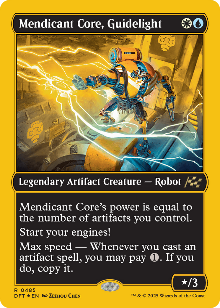 Mendicant Core, Guidelight (First-Place Foil) [Aetherdrift] | Tabernacle Games