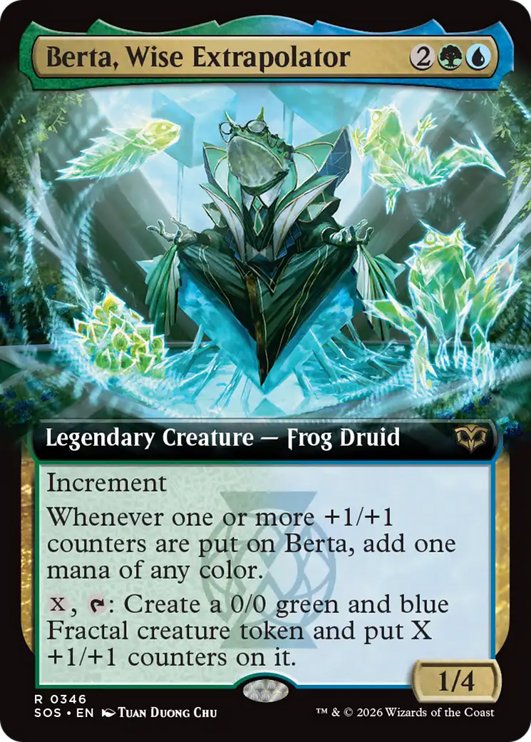 Berta, Wise Extrapolator (Extended Art) [Secrets of Strixhaven] | Tabernacle Games