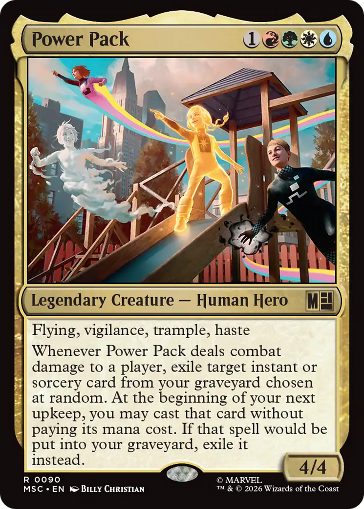 Power Pack (Surge Foil) [Marvel Super Heroes Commander] | Tabernacle Games