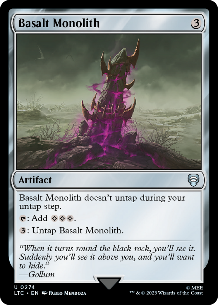 Basalt Monolith [The Lord of the Rings: Tales of Middle-Earth Commander] | Tabernacle Games