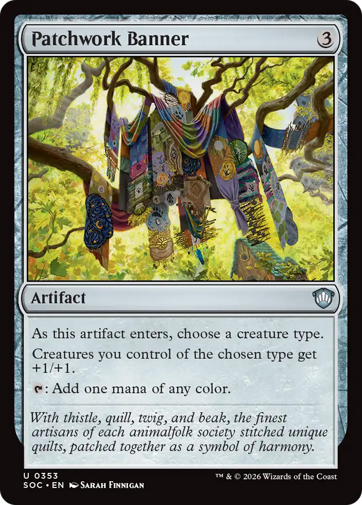 Patchwork Banner [Secrets of Strixhaven Commander] | Tabernacle Games