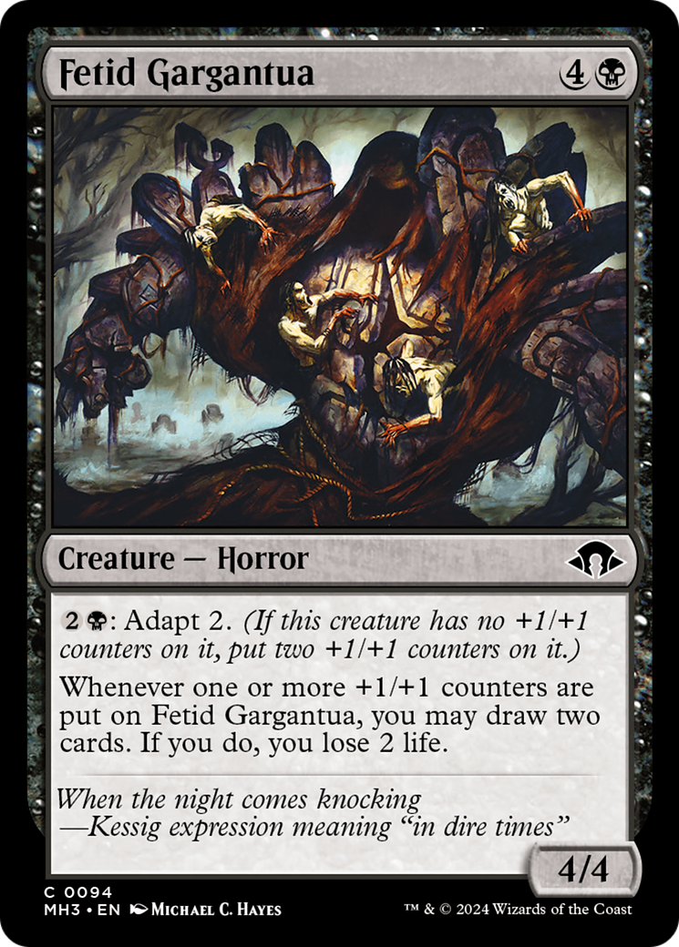 Fetid Gargantua [Modern Horizons 3] | Tabernacle Games