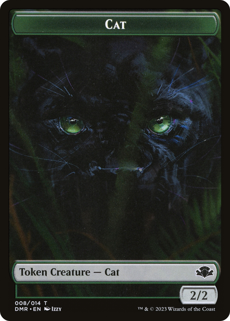 Cat Token (008) [Dominaria Remastered Tokens] | Tabernacle Games