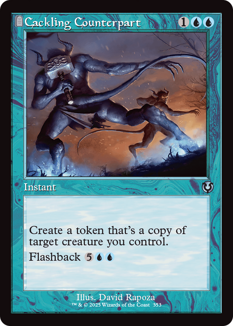 Cackling Counterpart (Retro Frame) [Innistrad Remastered] | Tabernacle Games