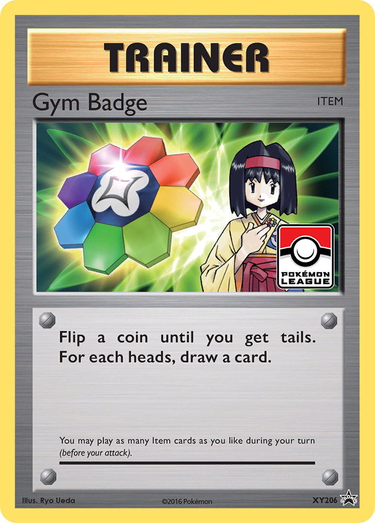 Gym Badge (XY206) (Erika) [XY: Black Star Promos] | Tabernacle Games