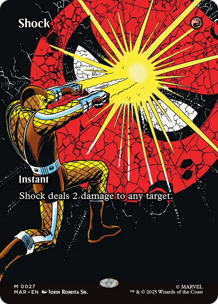 Shock (Borderless) [Marvel's Spider-Man: Eternal-Legal] | Tabernacle Games